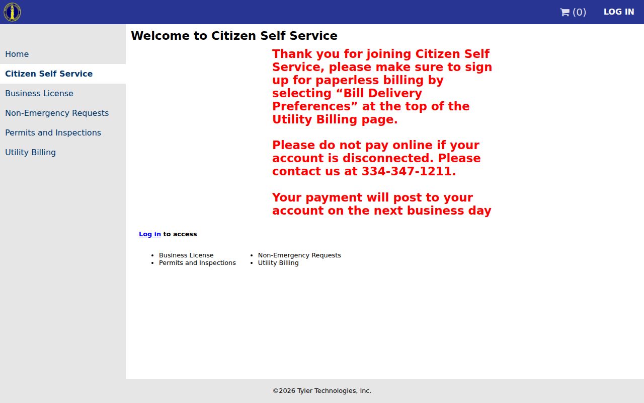 Enterprise city directory gap research through Citizen Self Service