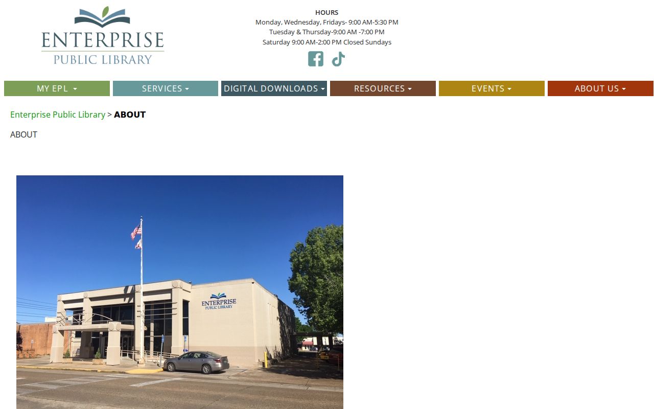 Enterprise residents directory Public Library information